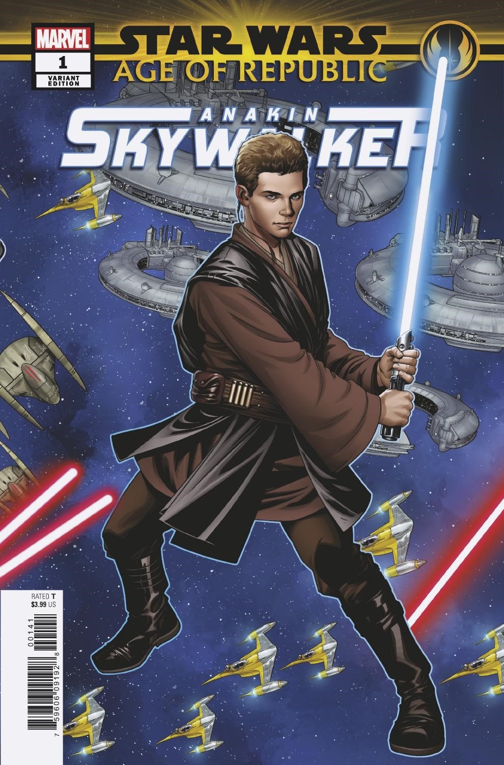 Age of Republic: Anakin Skywalker #1 (Mike McKone Puzzle Piece Variant Cover 6 of 27) (06.02.2019)