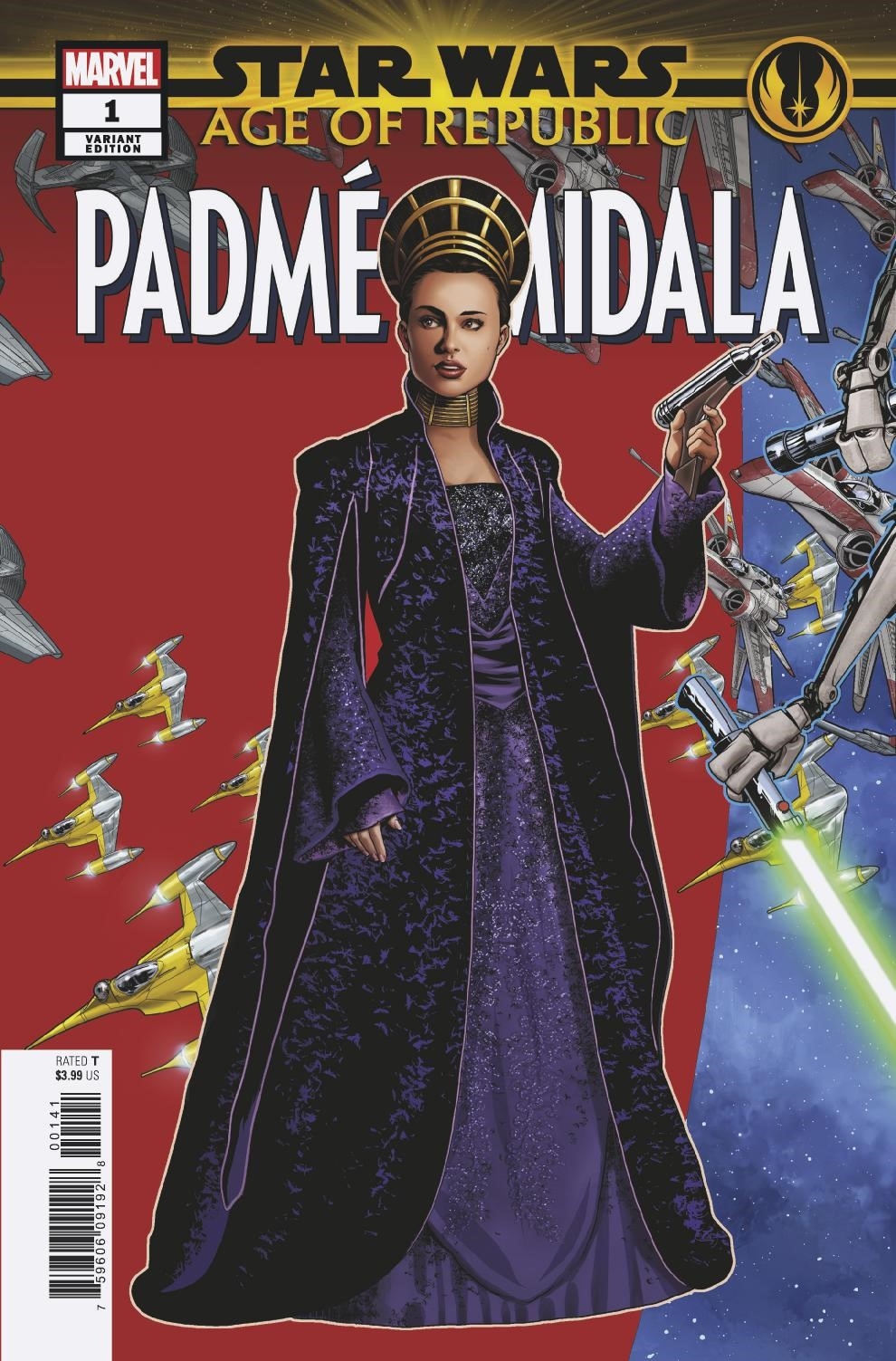 Age of Republic: Padmé Amidala #1 (Mike McKone Puzzle Piece Variant Cover 8 of 27) (06.03.2019)