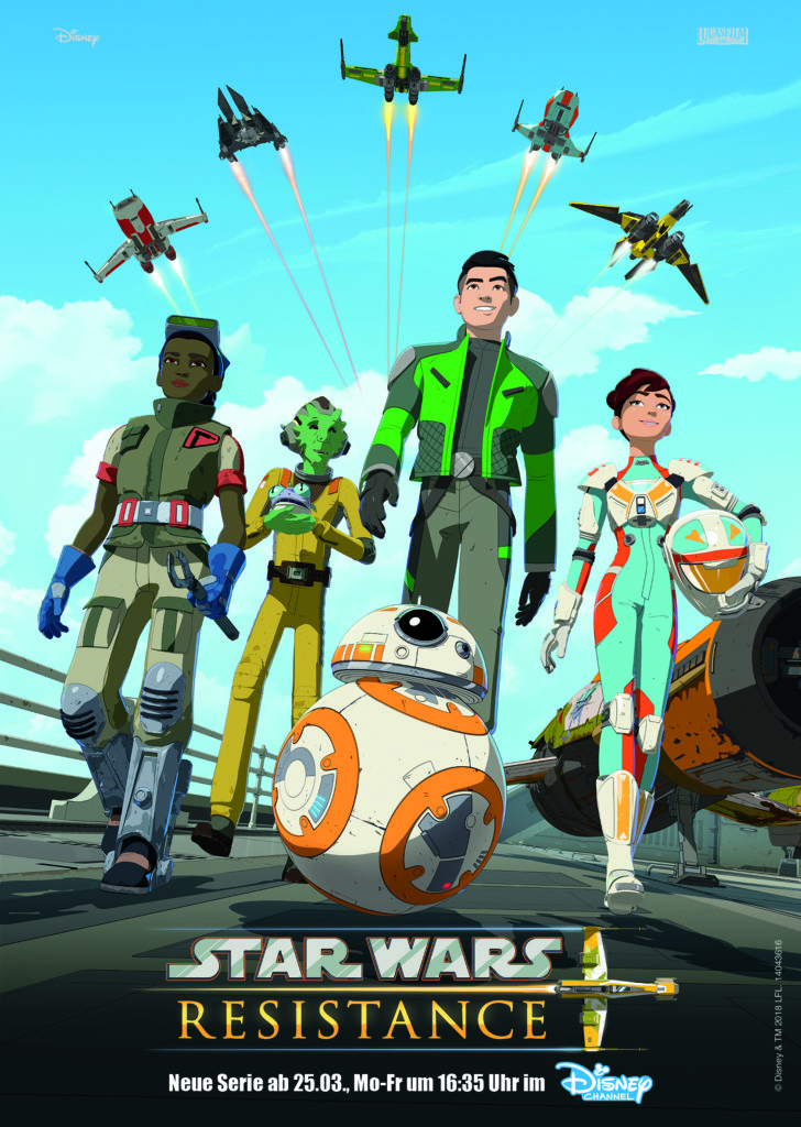 Star Wars Resistance auf dem Disney Channel ©2019 & TM Lucasfilm Ltd.