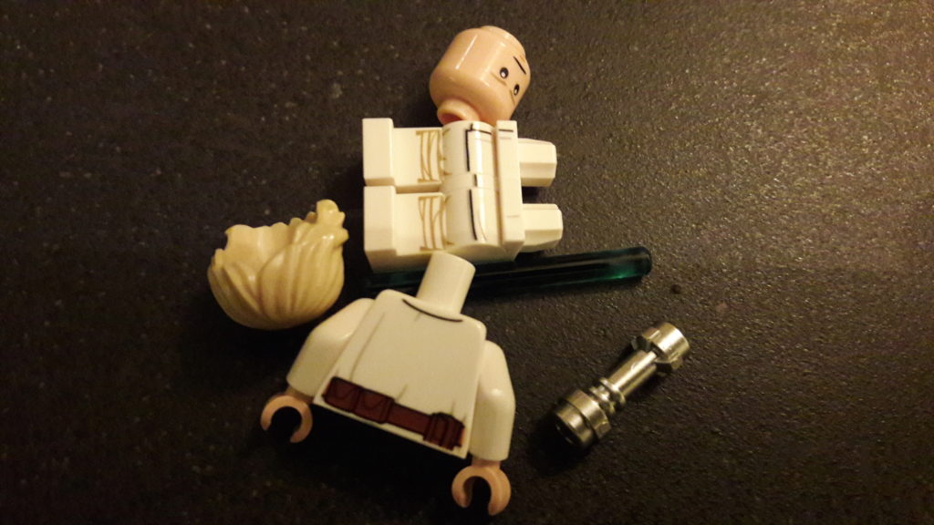 LEGO Star Wars Magazin #43 - Luke Skywalker - Bauteile