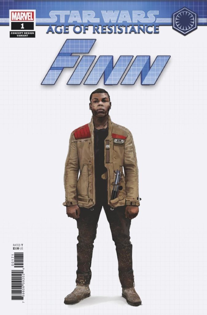Age of Resistance: Finn #1 (Glyn Dillon Concept Design Variant Cover) (03.07.2019)
