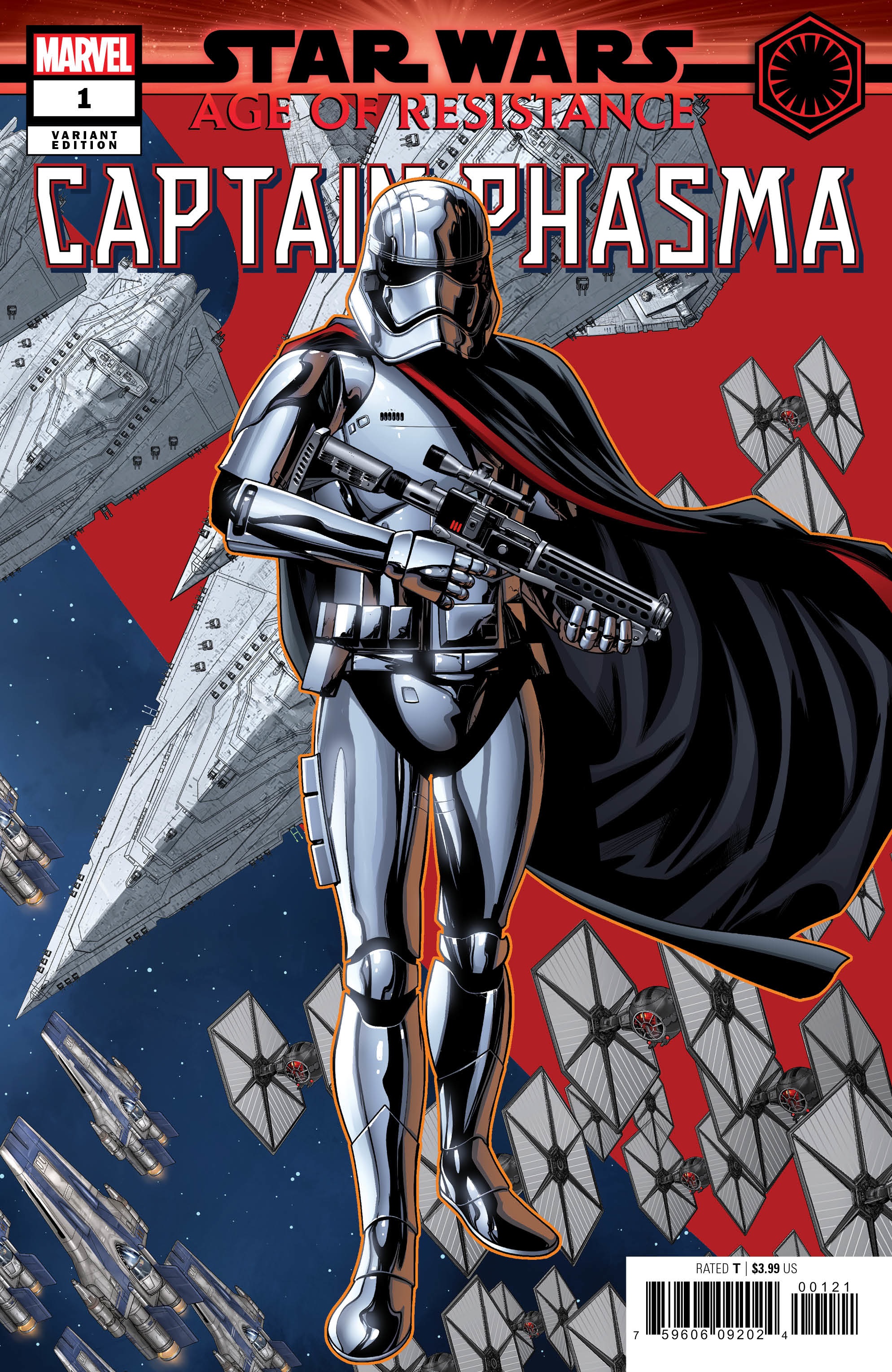 Age of Resistance: Captain Phasma #1 (Mike McKone Puzzle Piece Variant Cover 20 of 27) (10.07.2019)