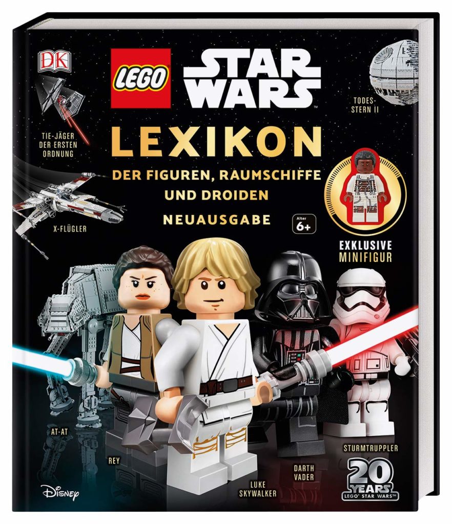 Lego Star Wars Lexikon Neuausgabe Cover mit Minifigur
