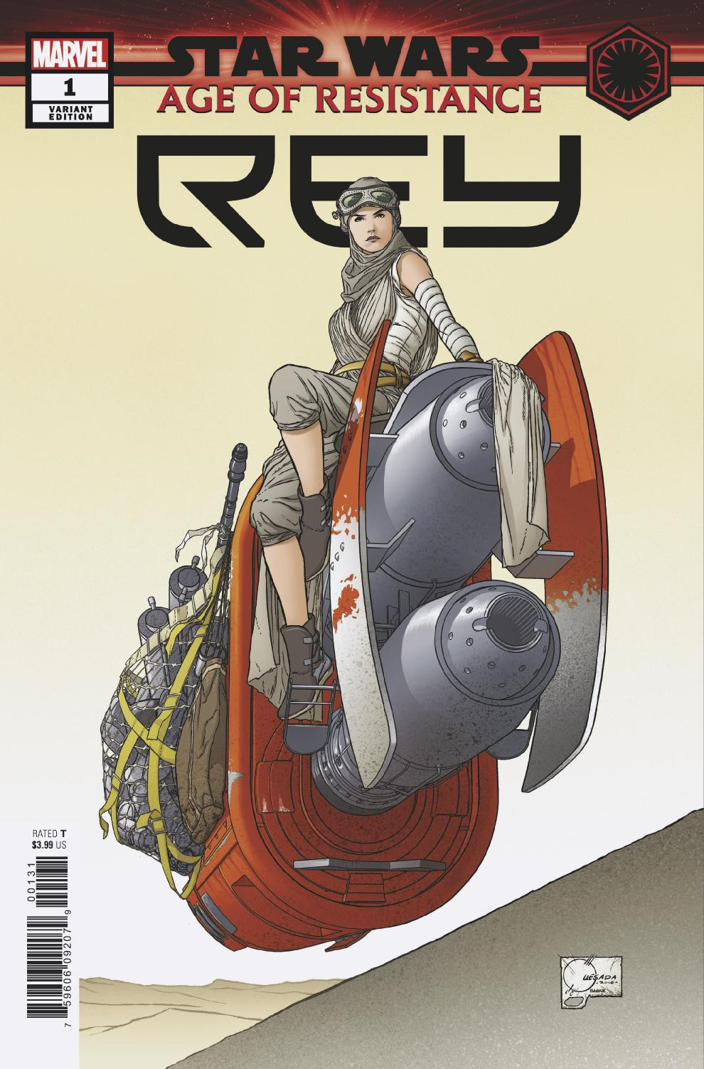 Age of Resistance: Rey #1 (Joe Quesada Variant Cover) (18.09.2019)