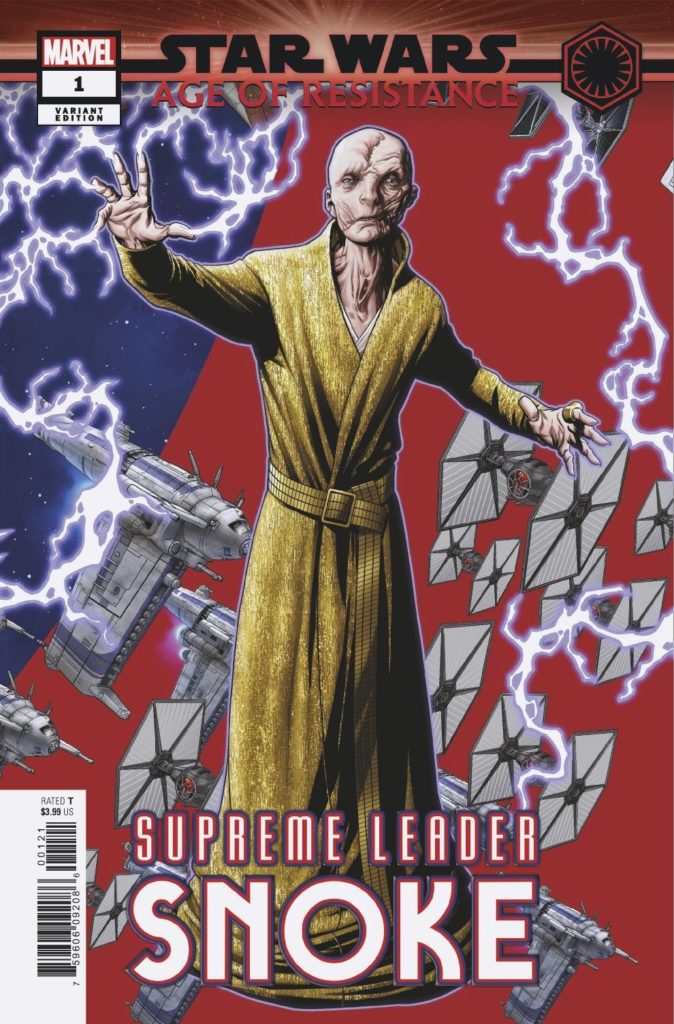 Age of Resistance: Supreme Leader Snoke #1 (Mike McKone Puzzle Piece Variant Cover 24 of 27) (11.09.2019)
