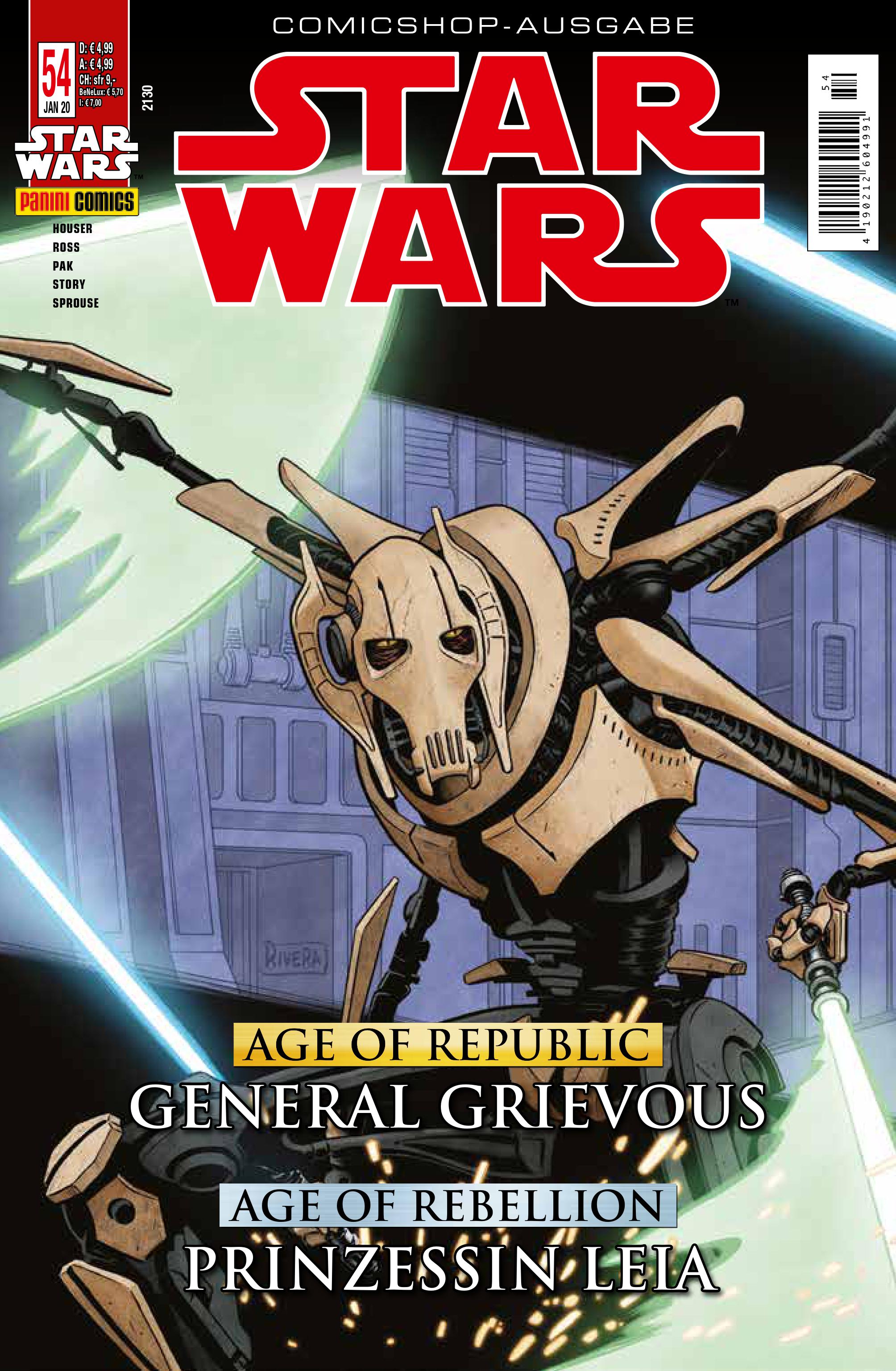 Star Wars #54 (Comicshop-Ausgabe) (22.01.2020)