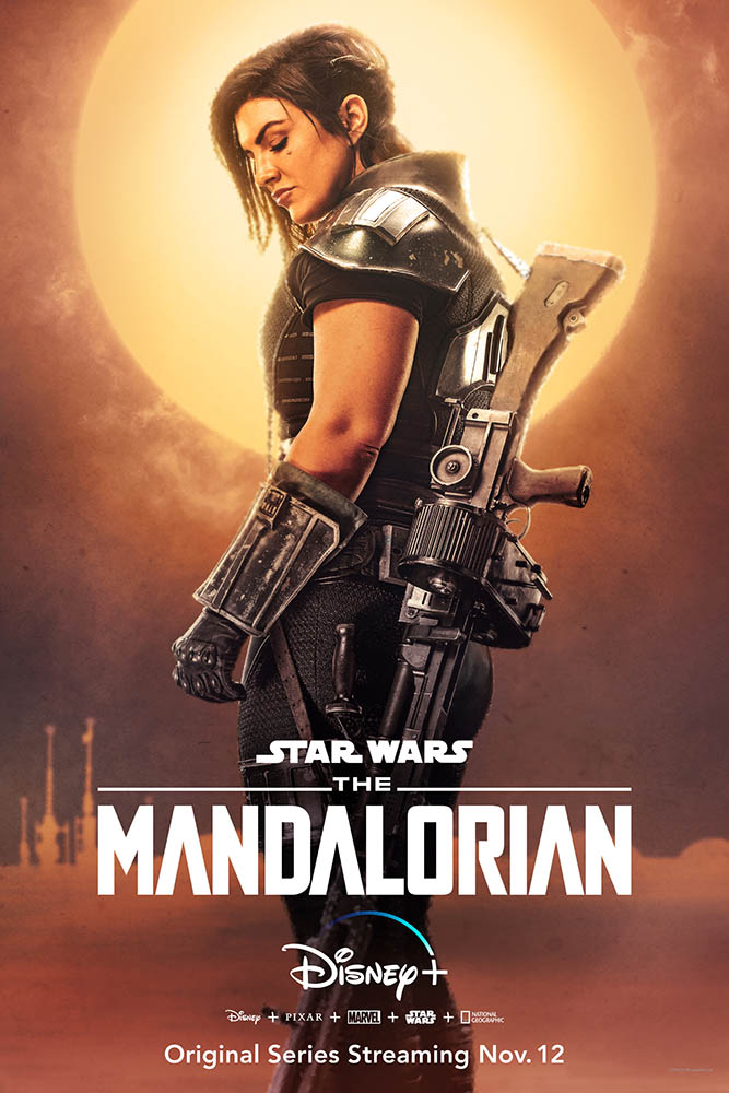 The Mandalorian Charakter-Poster Cara Dune