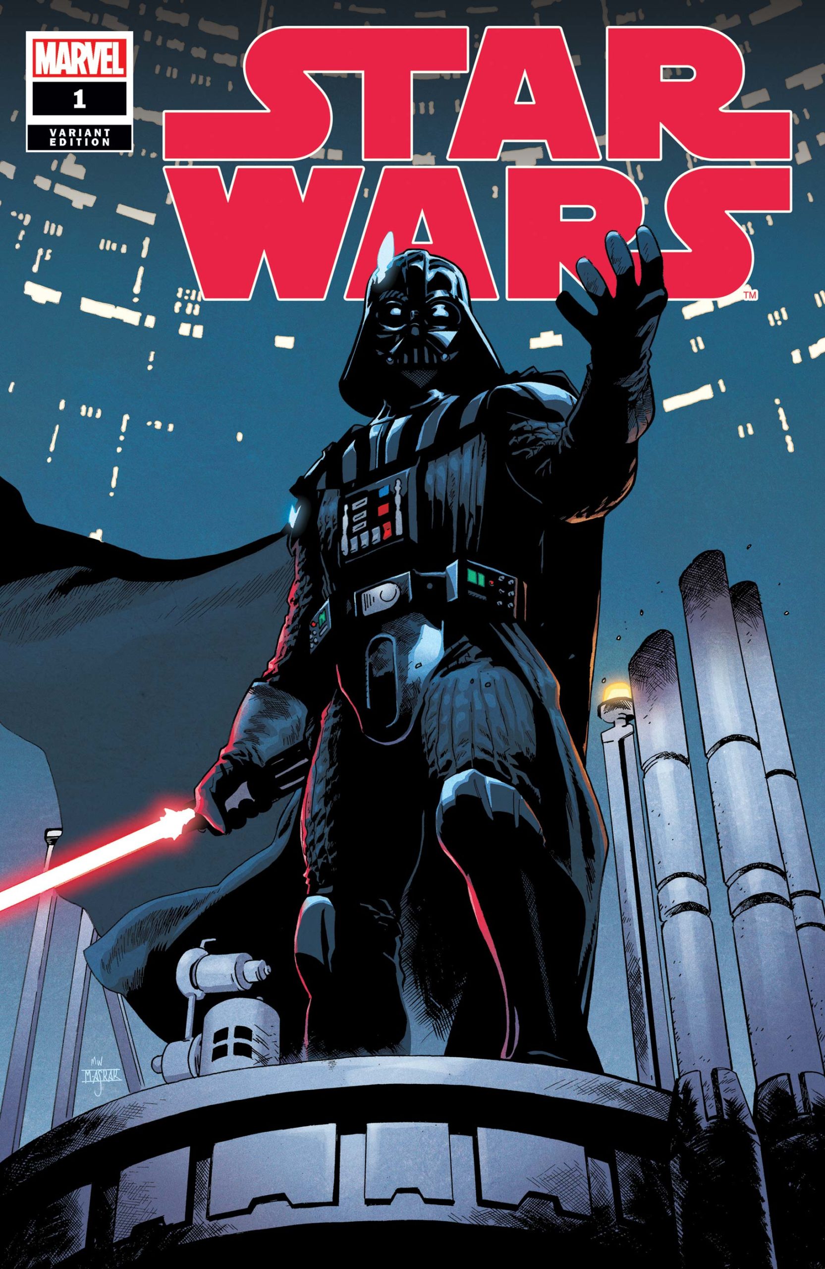 Star Wars #1 (Mahmud Asrar Vader Variant Cover) (01.01.2020)