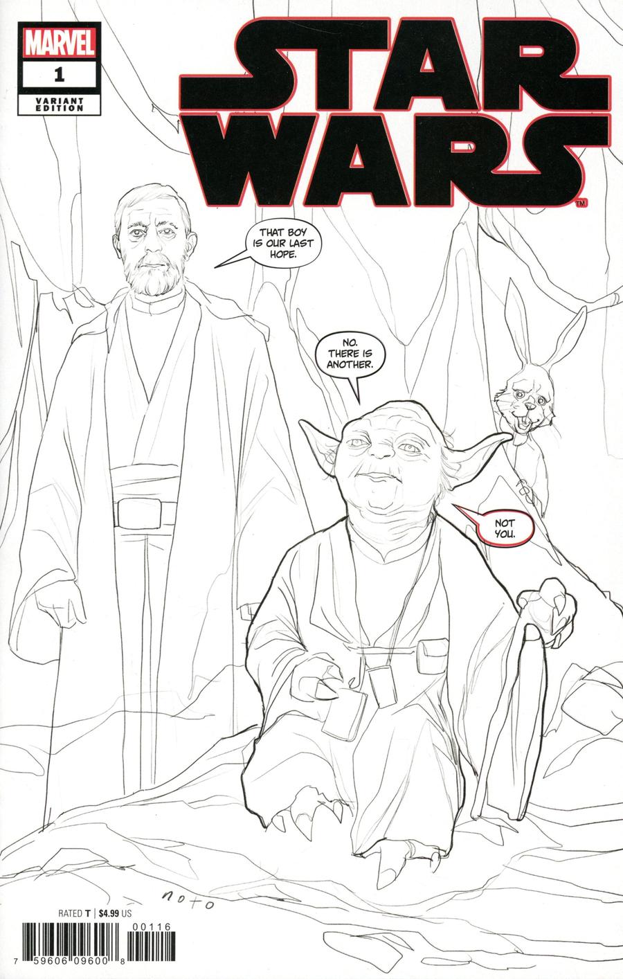 Star Wars #1 (Phil Noto Party Sketch Variant Cover) (01.01.2020)