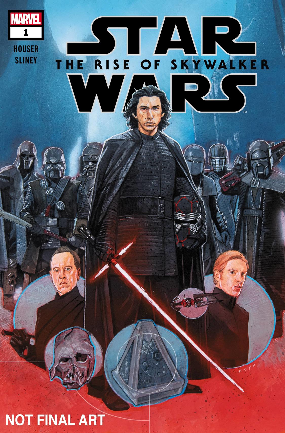 Star Wars: The Rise of Skywalker #1 (vorläufiges Cover von Phil Noto)