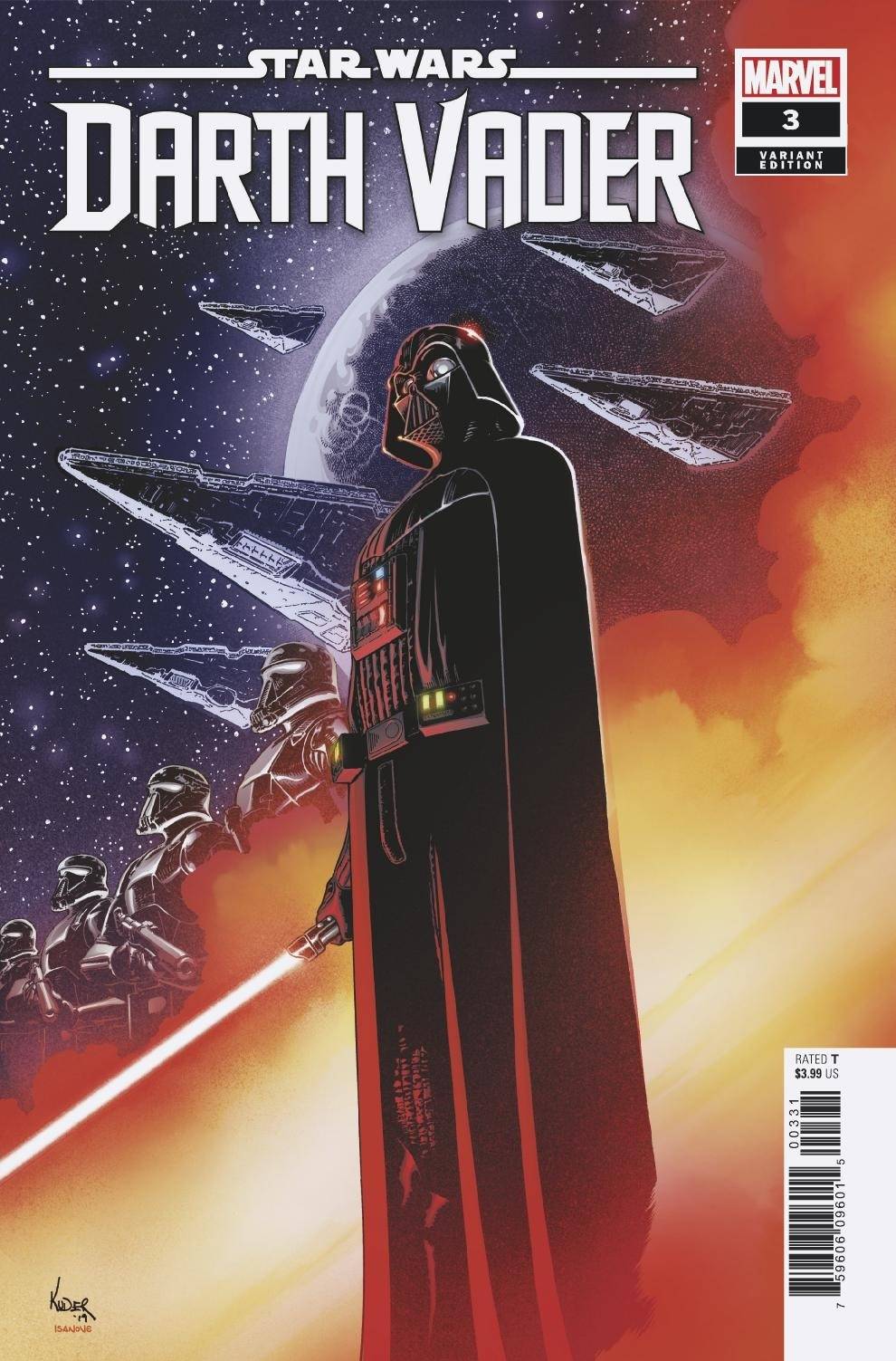 Darth Vader #3 (Aaron Kuder Variant Cover) (29.07.2020)