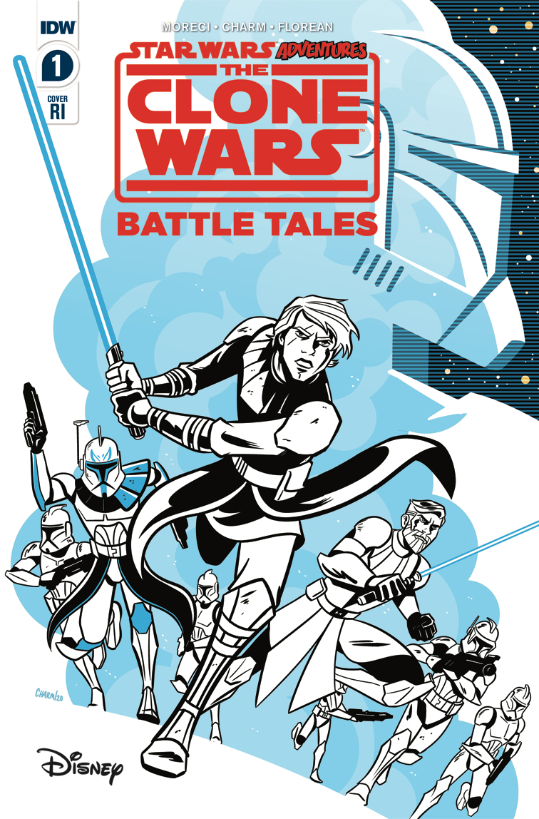 The Clone Wars - Battle Tales #1 (Derek Charm Variant Cover) (20.05.2020)