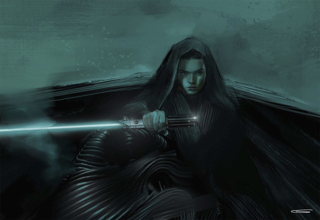 The Art of the Rise of Skywalker: Dunkle Rey