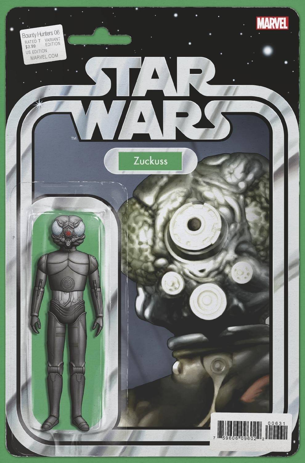 Bounty Hunters #6 ("Zuckuss" Action Figure Variant Cover) (21.10.2020)