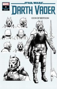 Darth Vader #8 ("Ochi of Bestoon" Raffaele Ienco Concept Design Variant Cover) (16.12.2020)