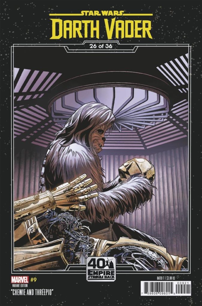 Darth Vader #9 (Chris Sprouse The Empire Strikes Back Variant Cover 26 of 36) (13.01.2021)