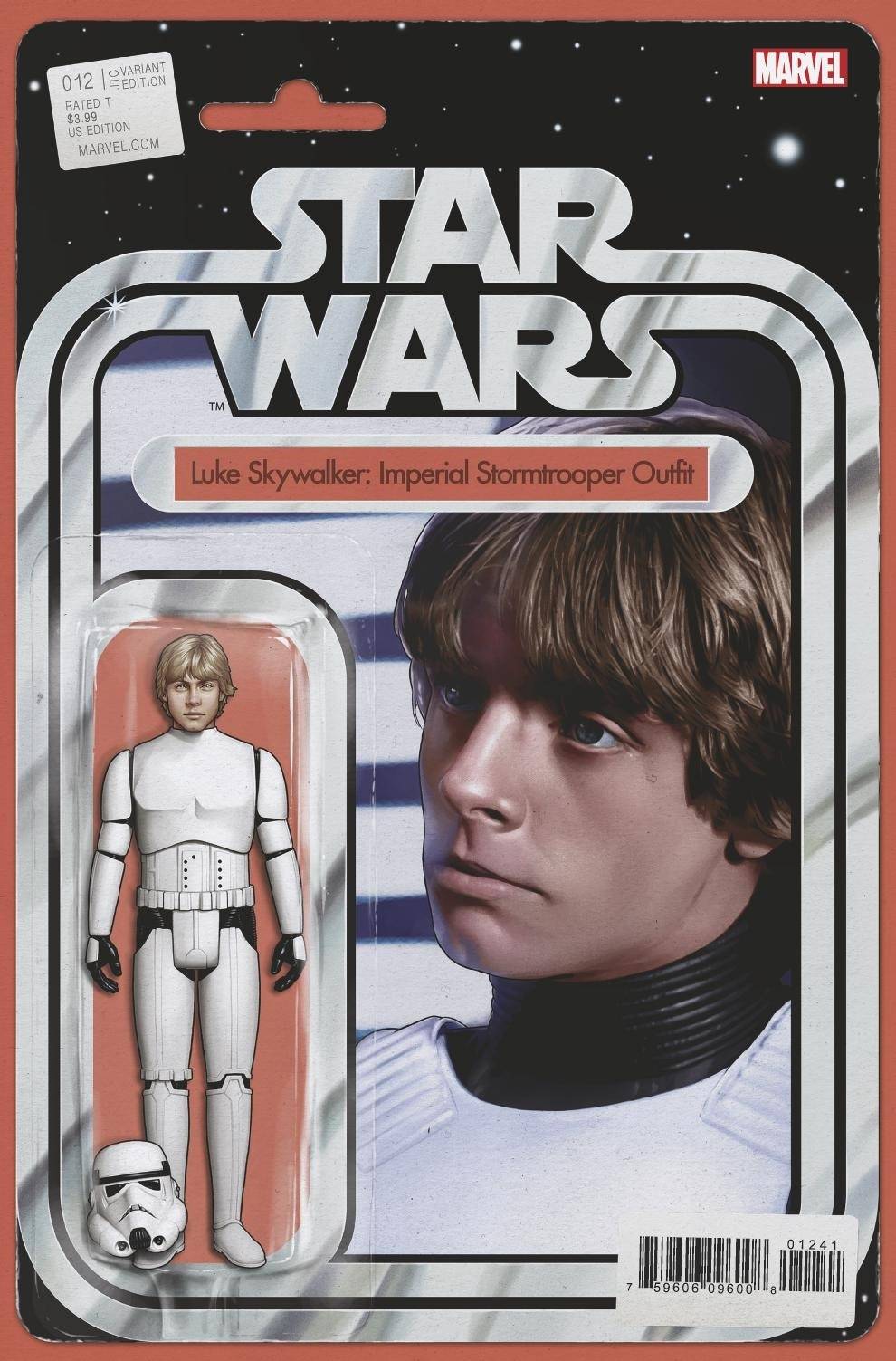 Star Wars #12 ("Luke Skywalker: Imperial Stormtrooper Outfit" Action Figure Variant Cover) (10.03.2021)