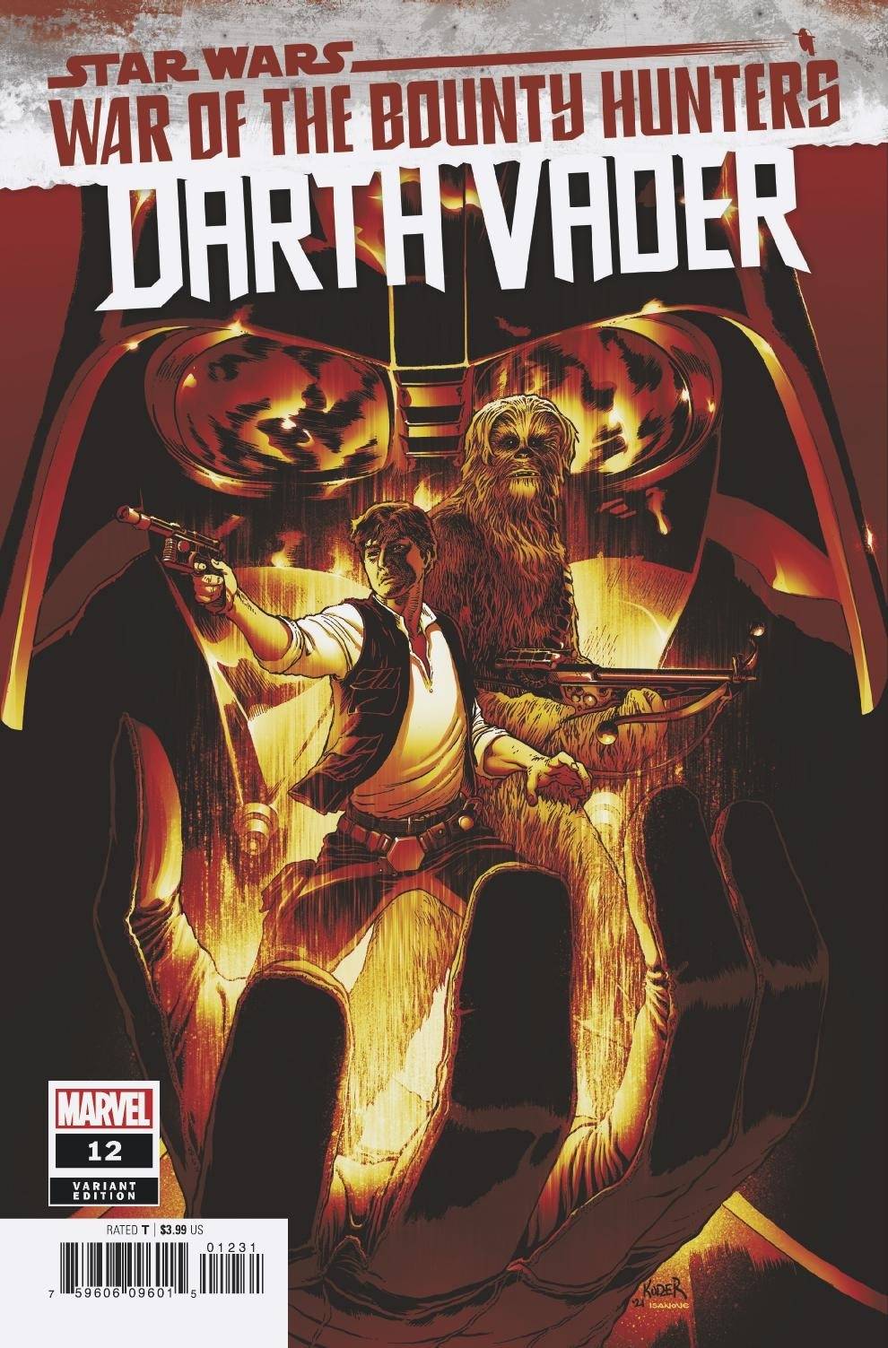 Darth Vader #12 (Aaron Kuder Crimson Variant Cover) (26.05.2021)