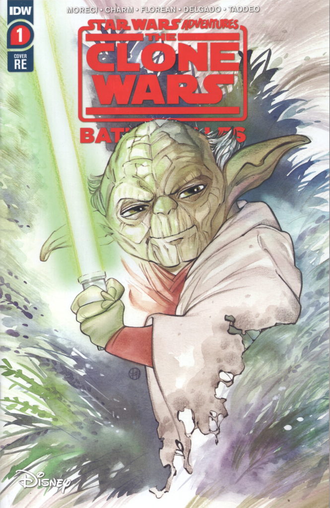 The Clone Wars - Battle Tales #1 (Peach Momoko Frankie's Comics Trade Dress Variant Cover) (März 2021)