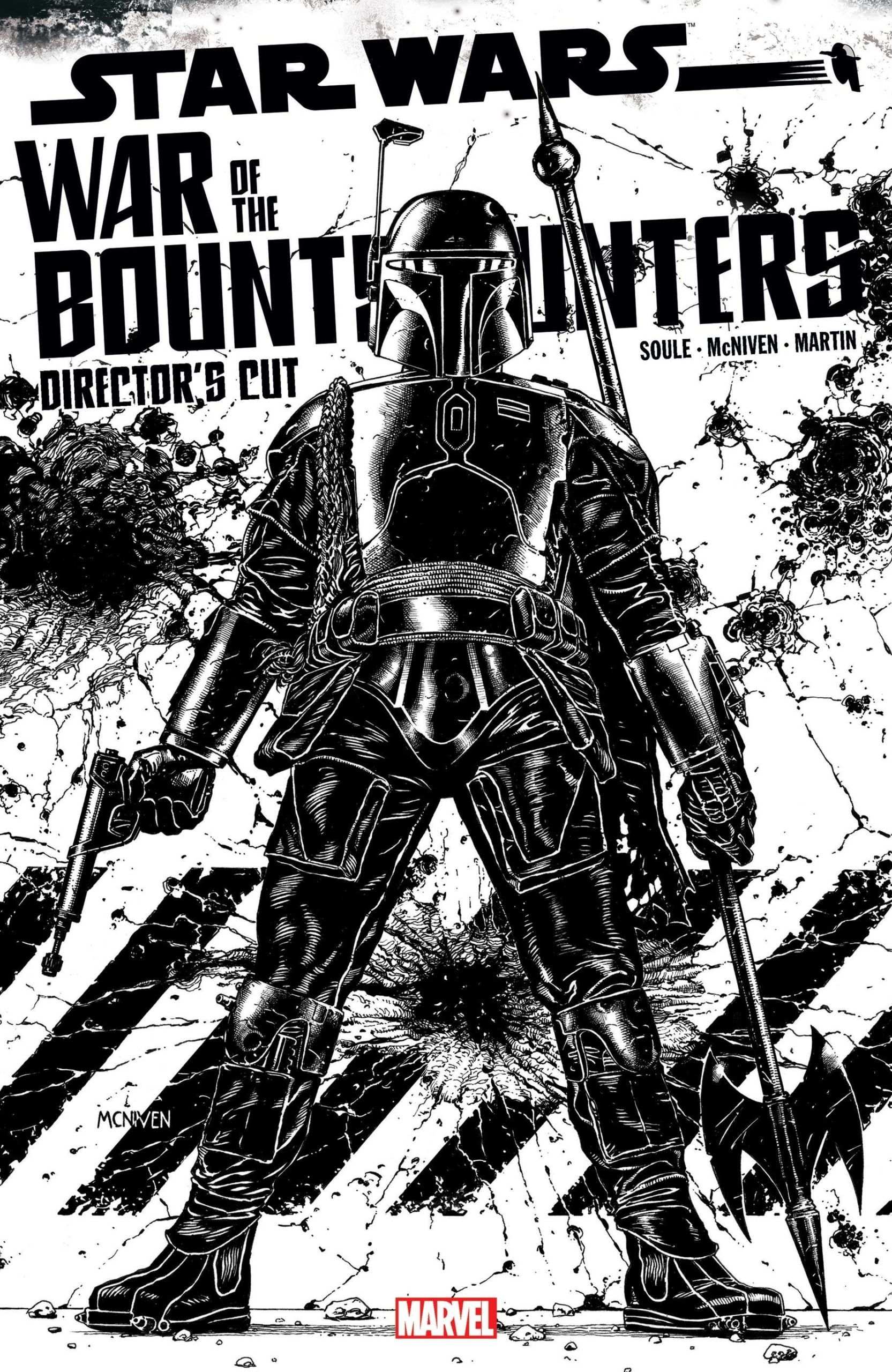 War of the Bounty Hunters Alpha - Director’s Cut #1 (Steve McNiven Sketch Variant Cover) (05.05.2021)