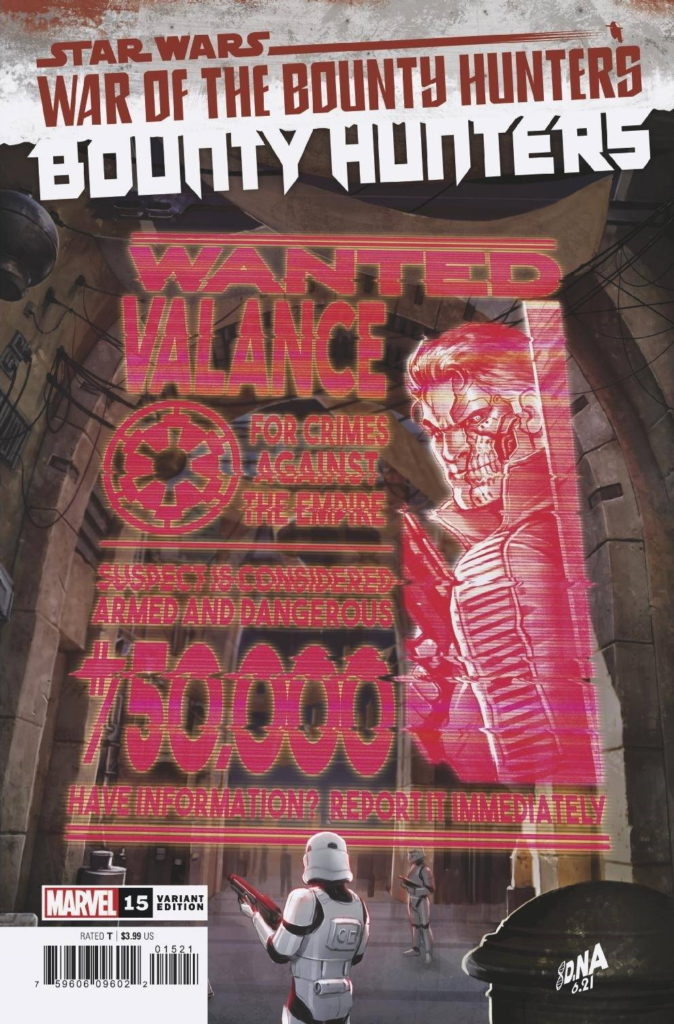Bounty Hunters #15 (David Nakayama Wanted Poster Variant Cover) (04.08.2021)