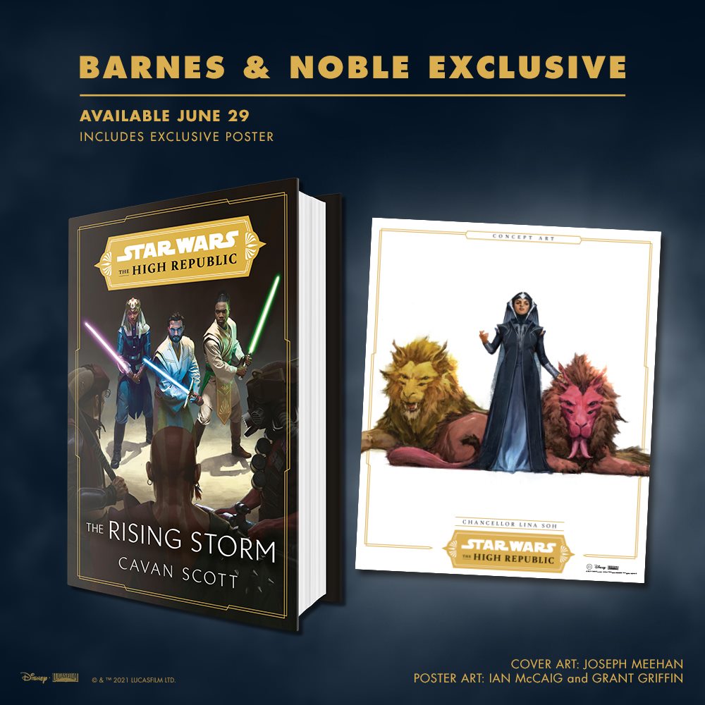The High Republic: The Rising Storm Barnes & Noble Sonderausgabe mit Poster