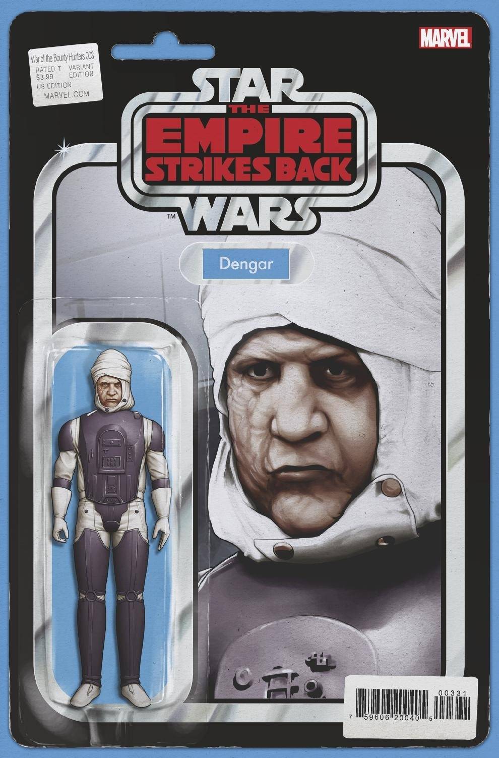 War of the Bounty Hunters #3 ("Dengar" Action Figure Variant Cover) (11.08.2021)