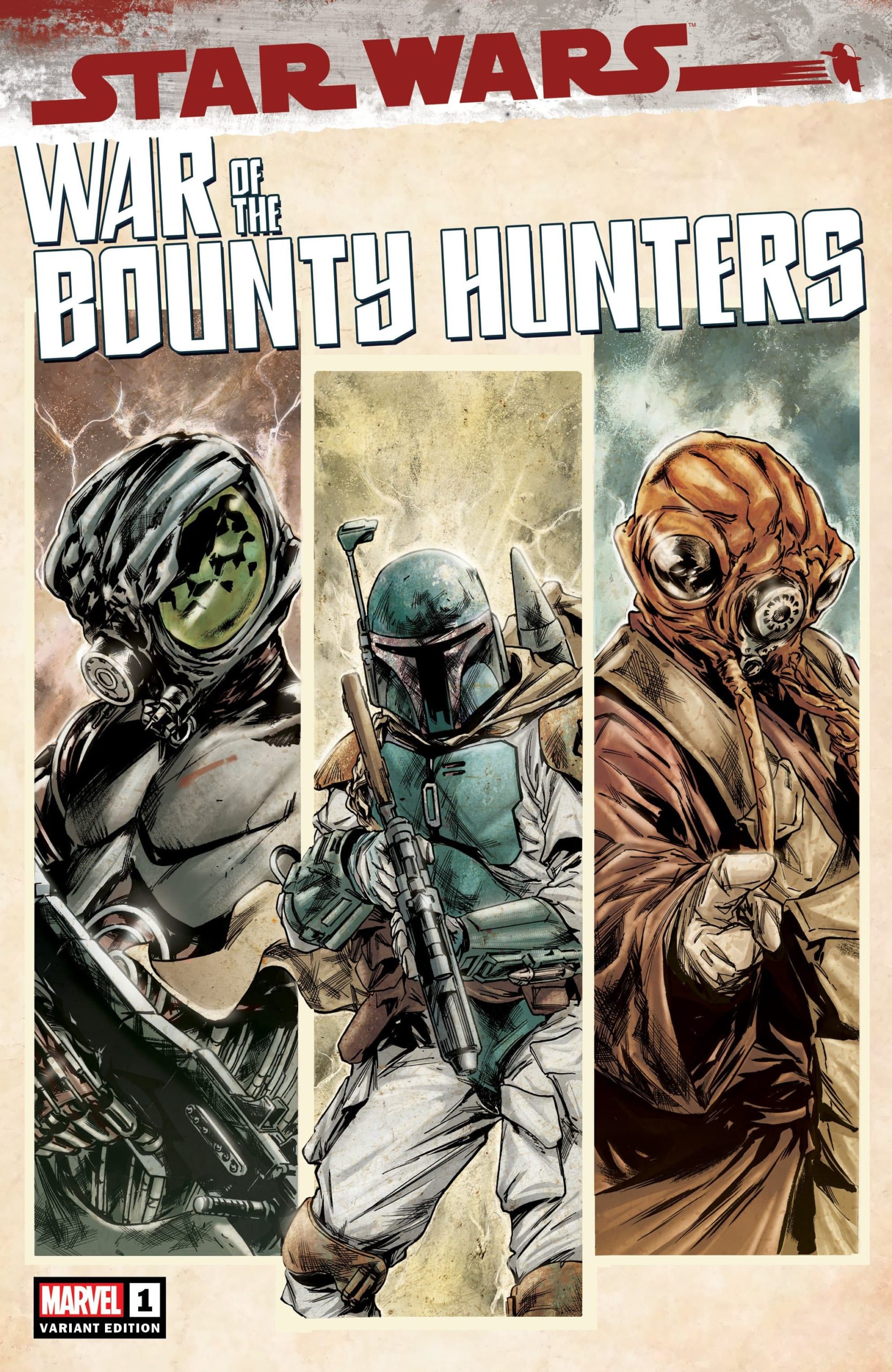 War of the Bounty Hunters #1 (Paolo Villanelli Variant Cover) (02.06.2021)