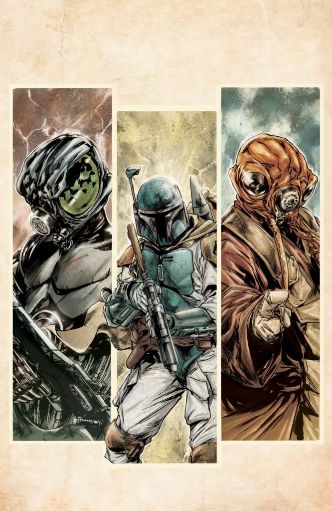 War of the Bounty Hunters #1 (Paolo Villanelli Virgin Variant Cover) (02.06.2021)
