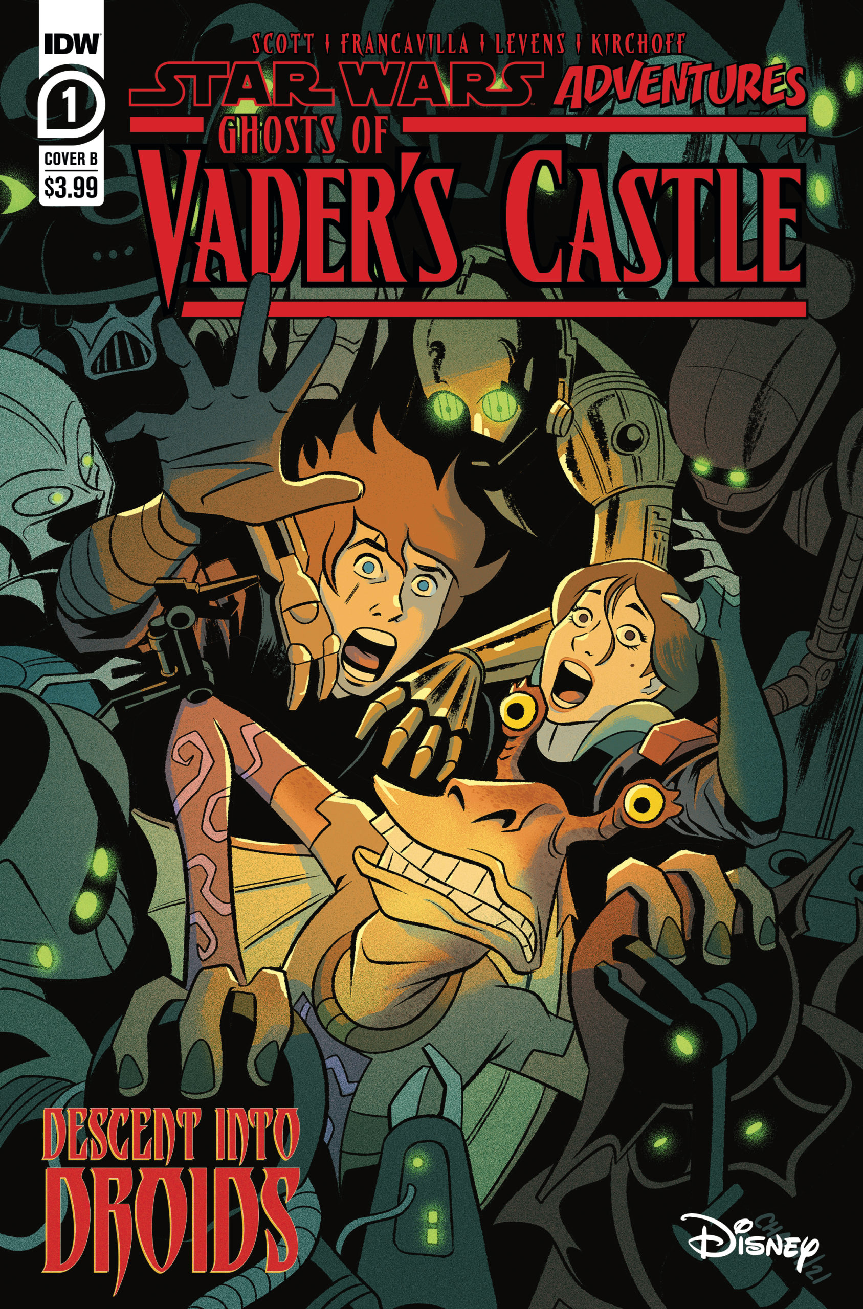 Ghosts of Vader's Castle #1 (Cover B by Derek Charm) (22.09.2021)