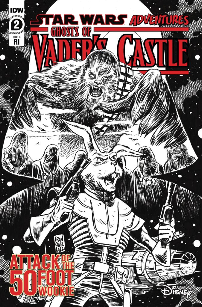 Ghosts of Vader's Castle #2 (Francesco Francavilla Black & White Variant Cover) (29.09.2021)
