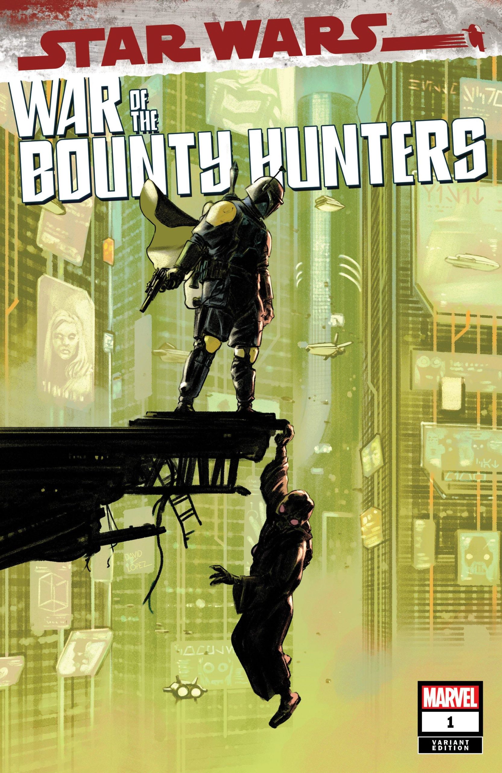 War of the Bounty Hunters #1 (David Lopez Sunset Comix Variant Cover) (02.06.2021)