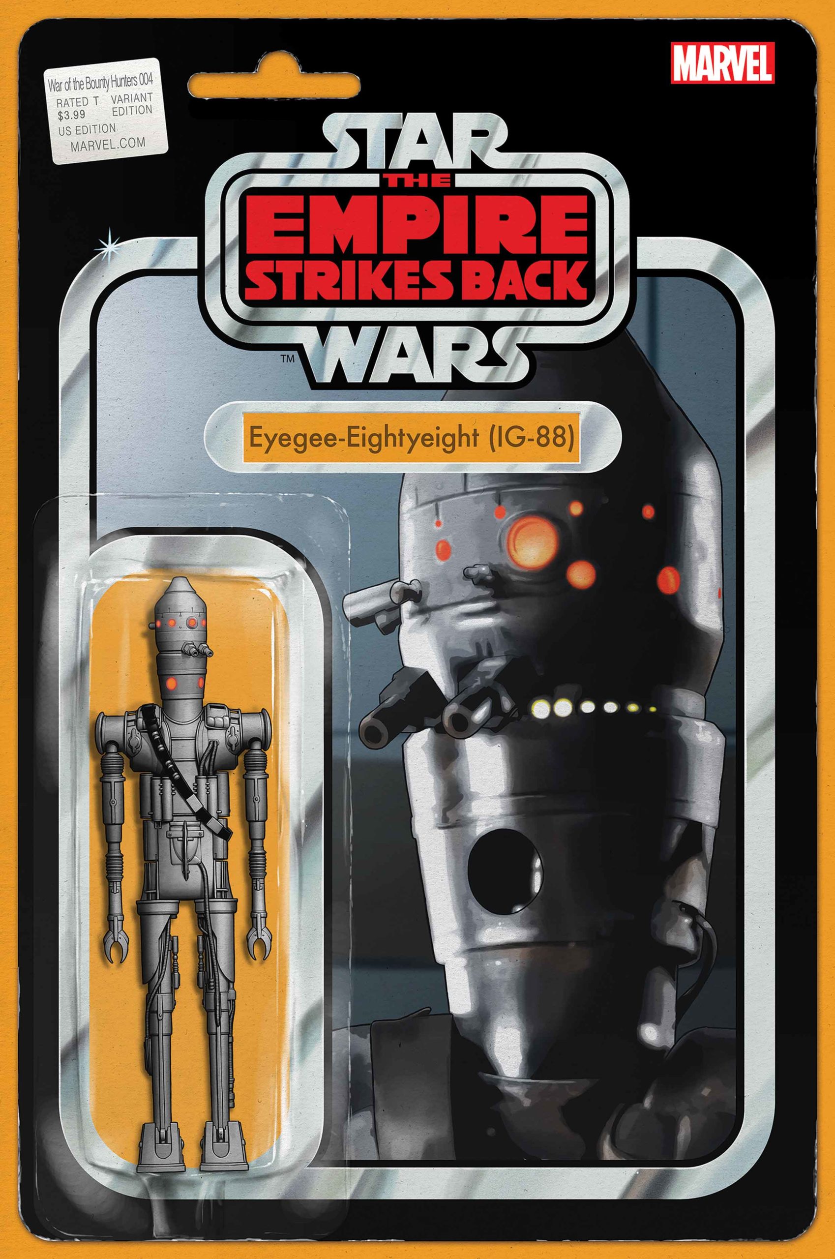 War of the Bounty Hunters #4 ("IG-88" Action Figure Variant Cover) (08.09.2021)