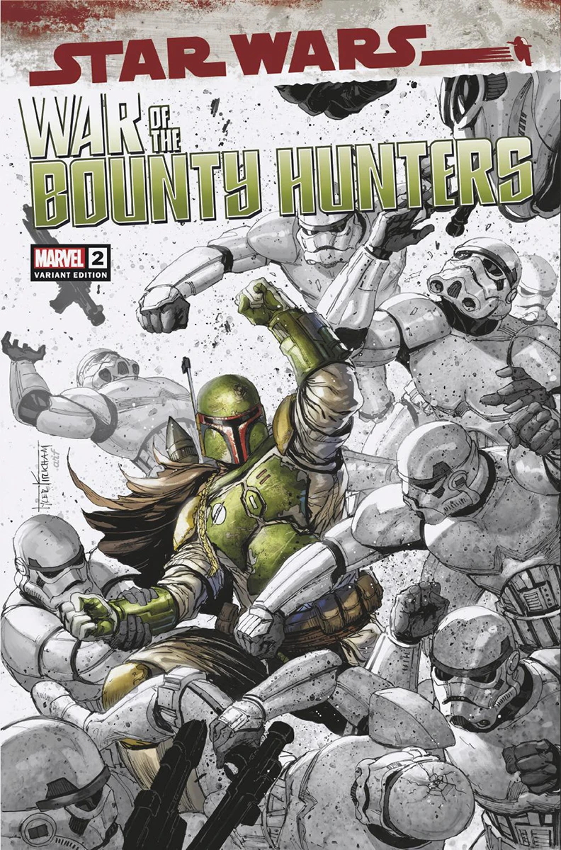 War of the Bounty Hunters #2 (Tyler Kirkham Unknown Comic Books Variant Cover) (14.07.2021)