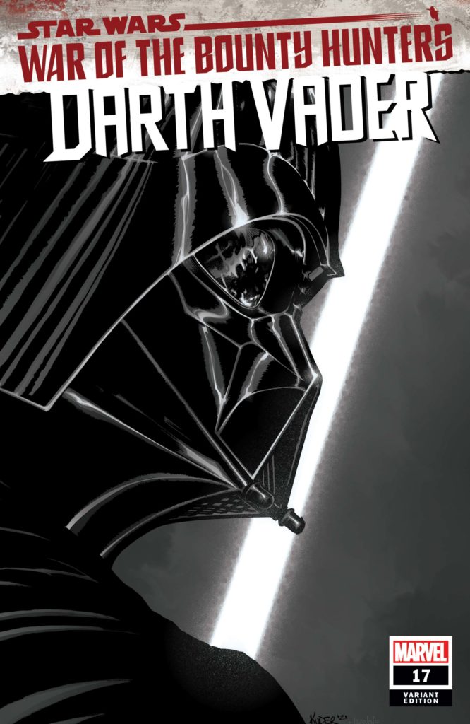 Darth Vader #17 (Aaron Kuder Carbonite Variant Cover) (20.10.2021)