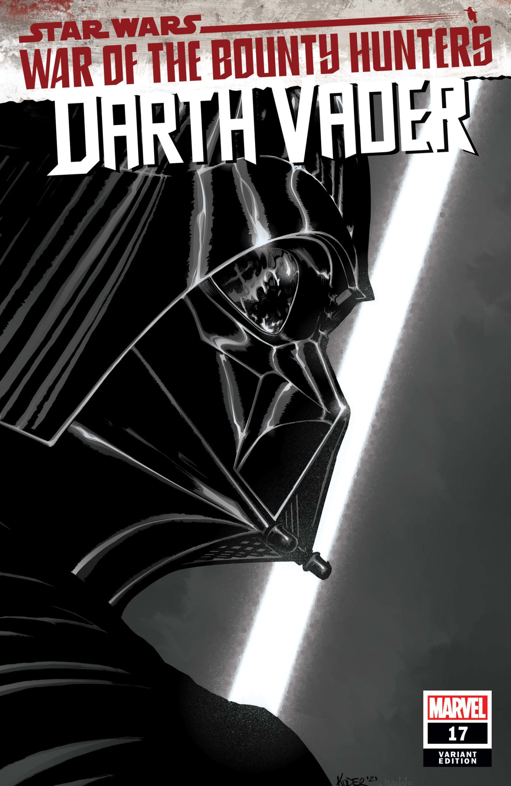 Darth Vader #17 (Aaron Kuder Carbonite Variant Cover) (27.10.2021)