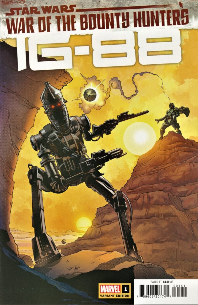 War of the Bounty Hunters: IG-88 #1 (Ray-Anthony Height Variant Cover) (13.10.2021)