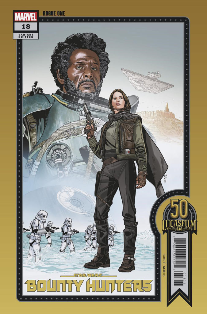 Bounty Hunters #18 (Chris Sprouse "Rogue One" Lucasfilm 50th Anniversary Variant Cover) (01.12.2021)