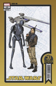Star Wars #19 (Chris Sprouse "Rogue One" Lucasfilm 50th Anniversary Variant Cover) (08.12.2021)