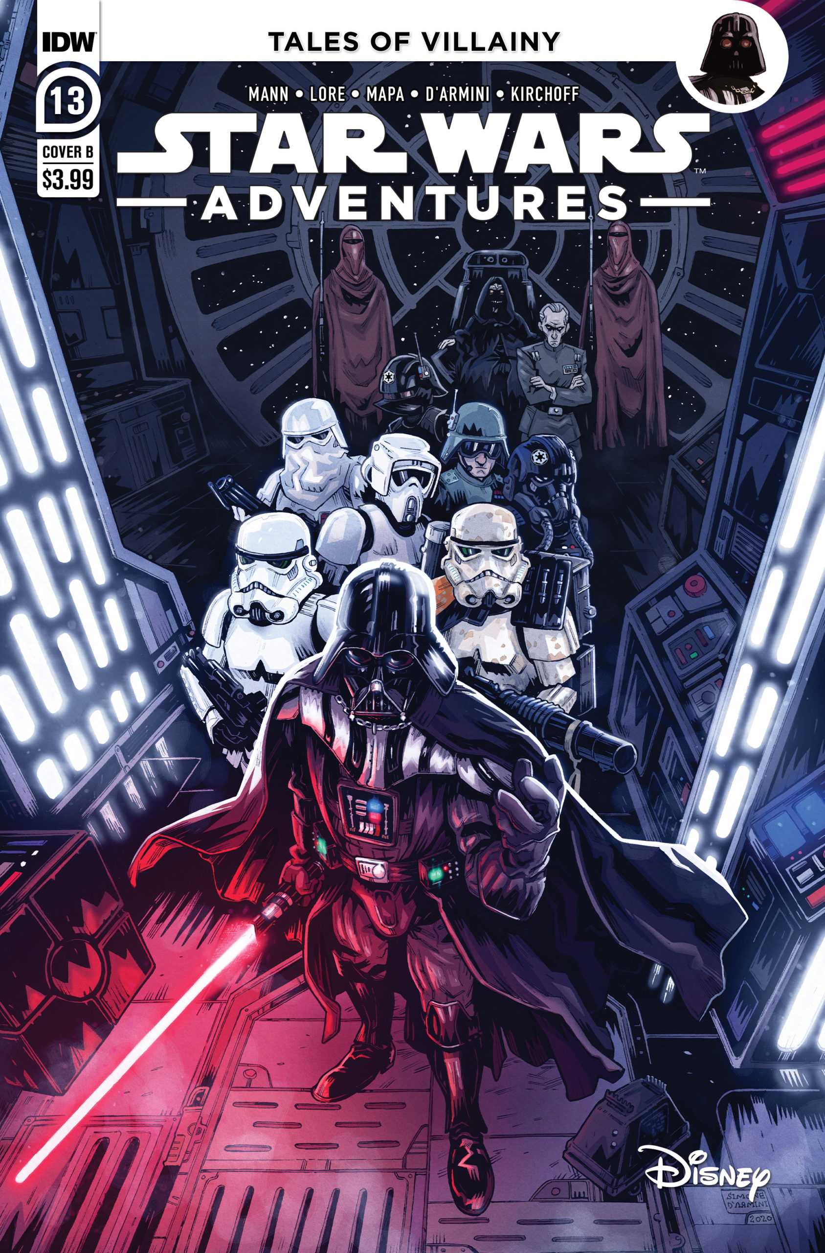 Star Wars Adventures #13 (Cover B by Simone D'Armini) (29.12.2021)