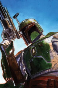 War of the Bounty Hunters #5 (Gerald Parel Unknown Comics Virgin Variant Cover) (06.10.2021)
