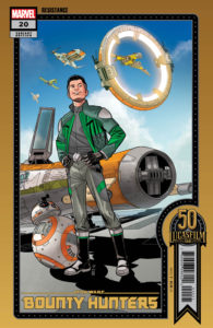 Bounty Hunters #20 (Chris Sprouse "Resistance" Lucasfilm 50th Anniversary Variant Cover) (12.01.2022)