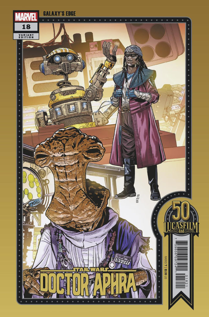Doctor Aphra #18 (Chris Sprouse "Galaxy's Edge" Lucasfilm 50th Anniversary Variant Cover) (19.01.2022)