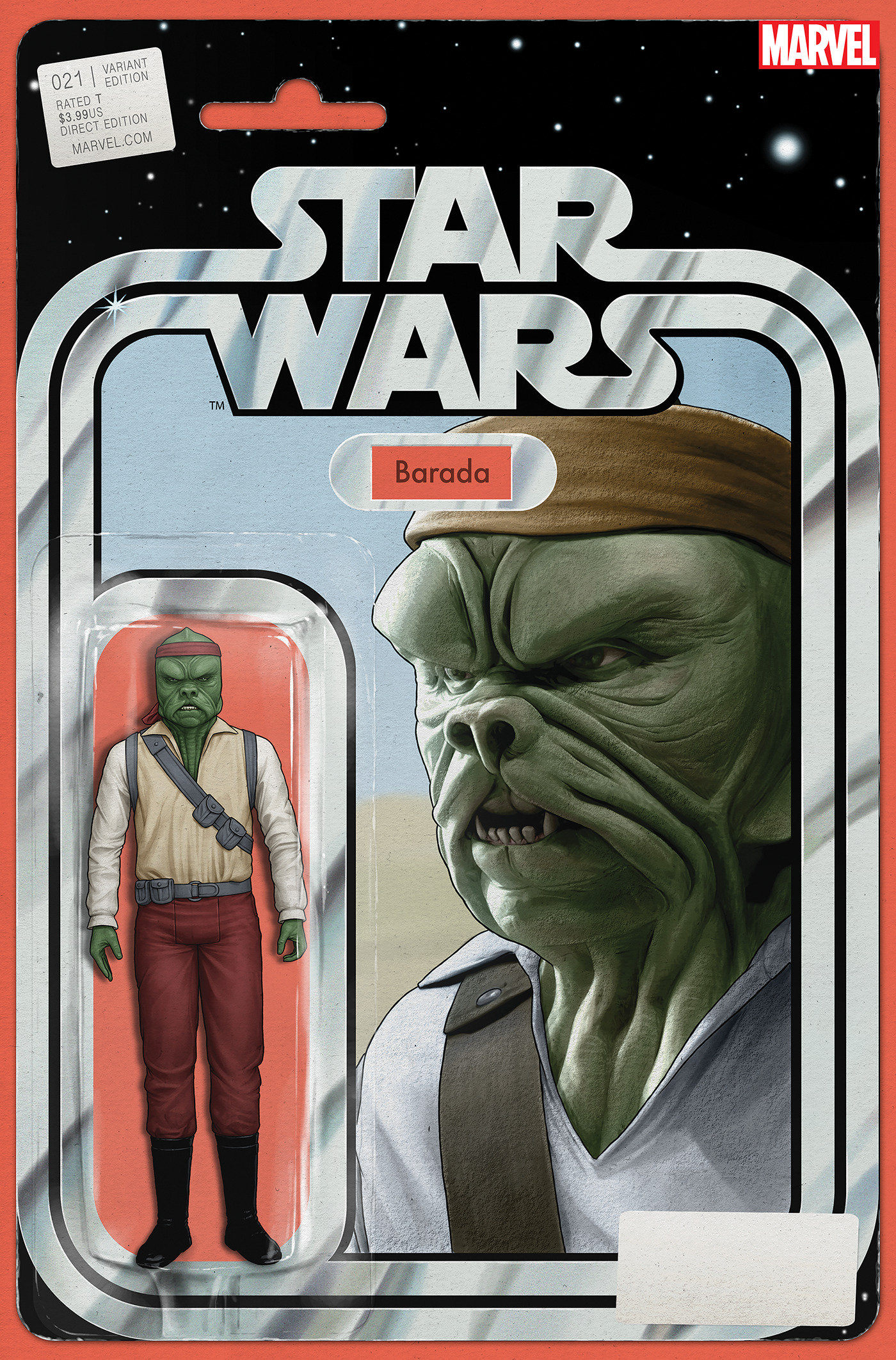 Star Wars #21 ("Barada" Action Figure Variant Cover) (02.03.2022)