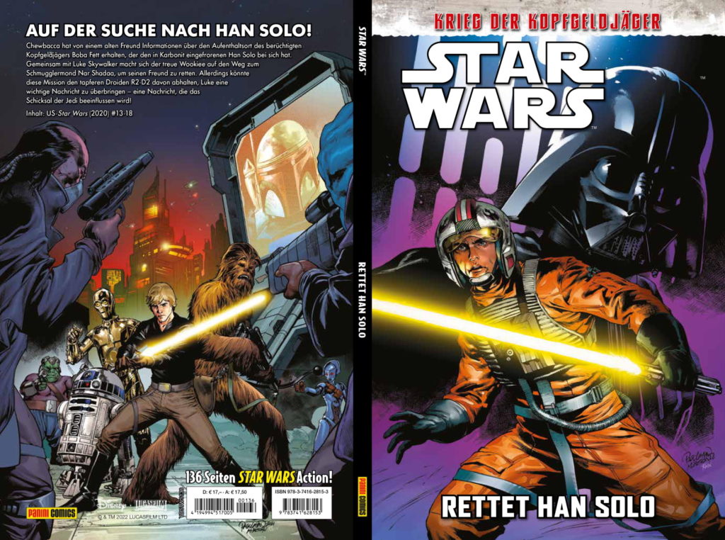 Star Wars, Band 3: Krieg der Kopfgeldjäger - Rettet Han Solo (25.01.2022)