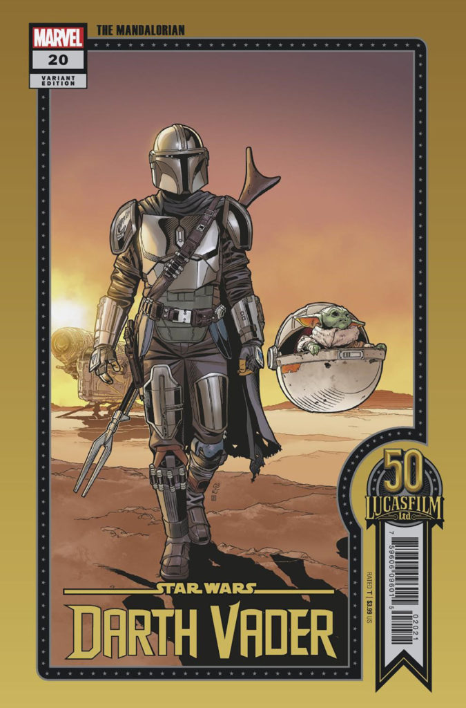 Darth Vader #20 (Chris Sprouse "The Mandalorian" Lucasfilm 50th Anniversary Variant Cover) (09.02.2022)