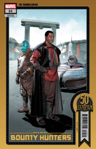Bounty Hunters #21 (Chris Sprouse "The Mandalorian" Lucasfilm 50th Anniversary Variant Cover) (30.03.2022)
