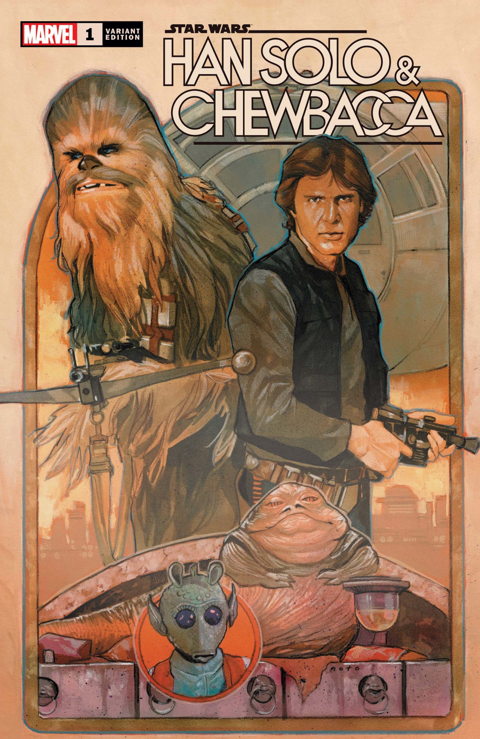Han Solo & Chewbacca #1 (Phil Noto Variant Cover)