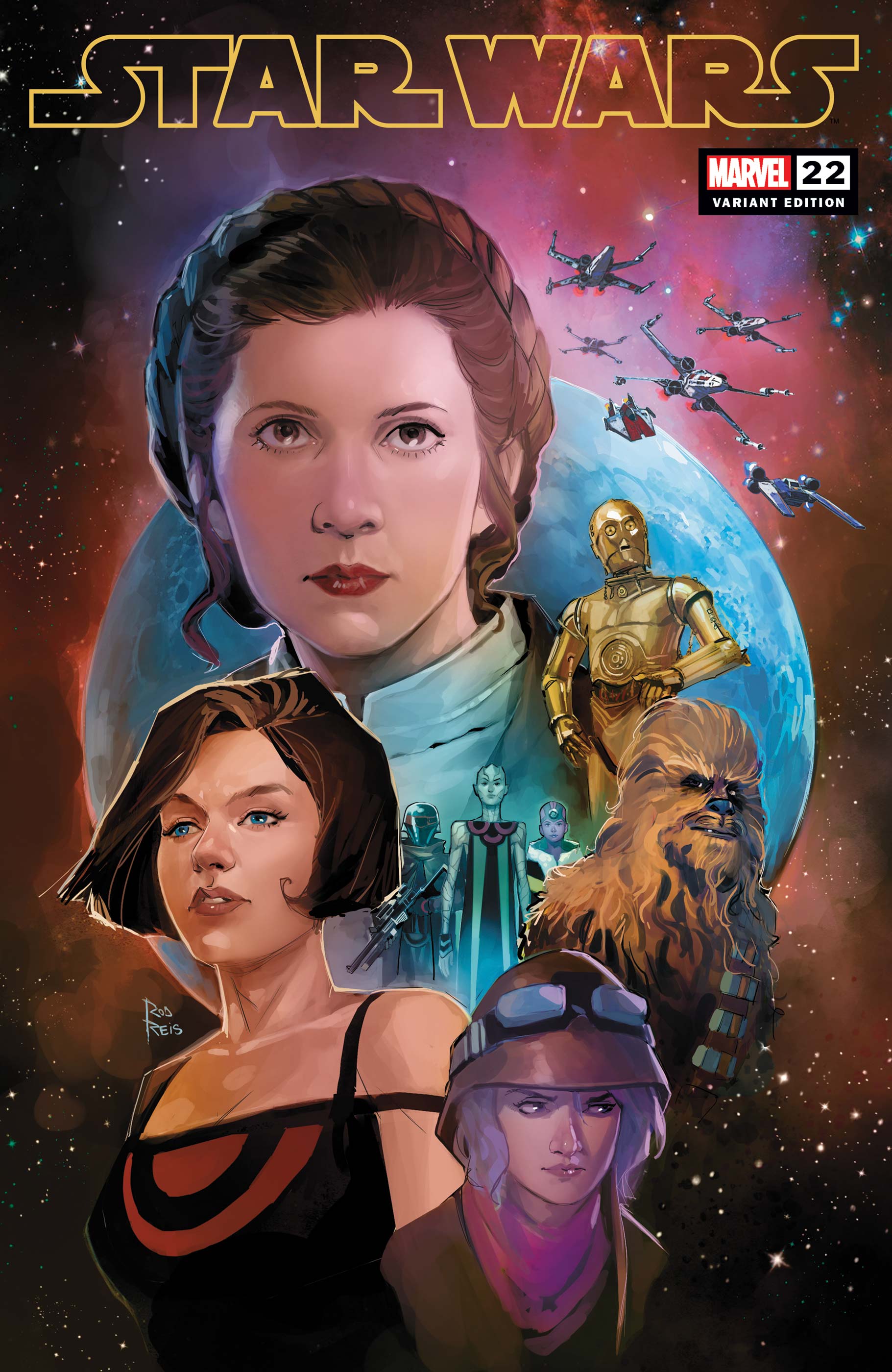 Star Wars #22 (Rod Reis Variant Cover)