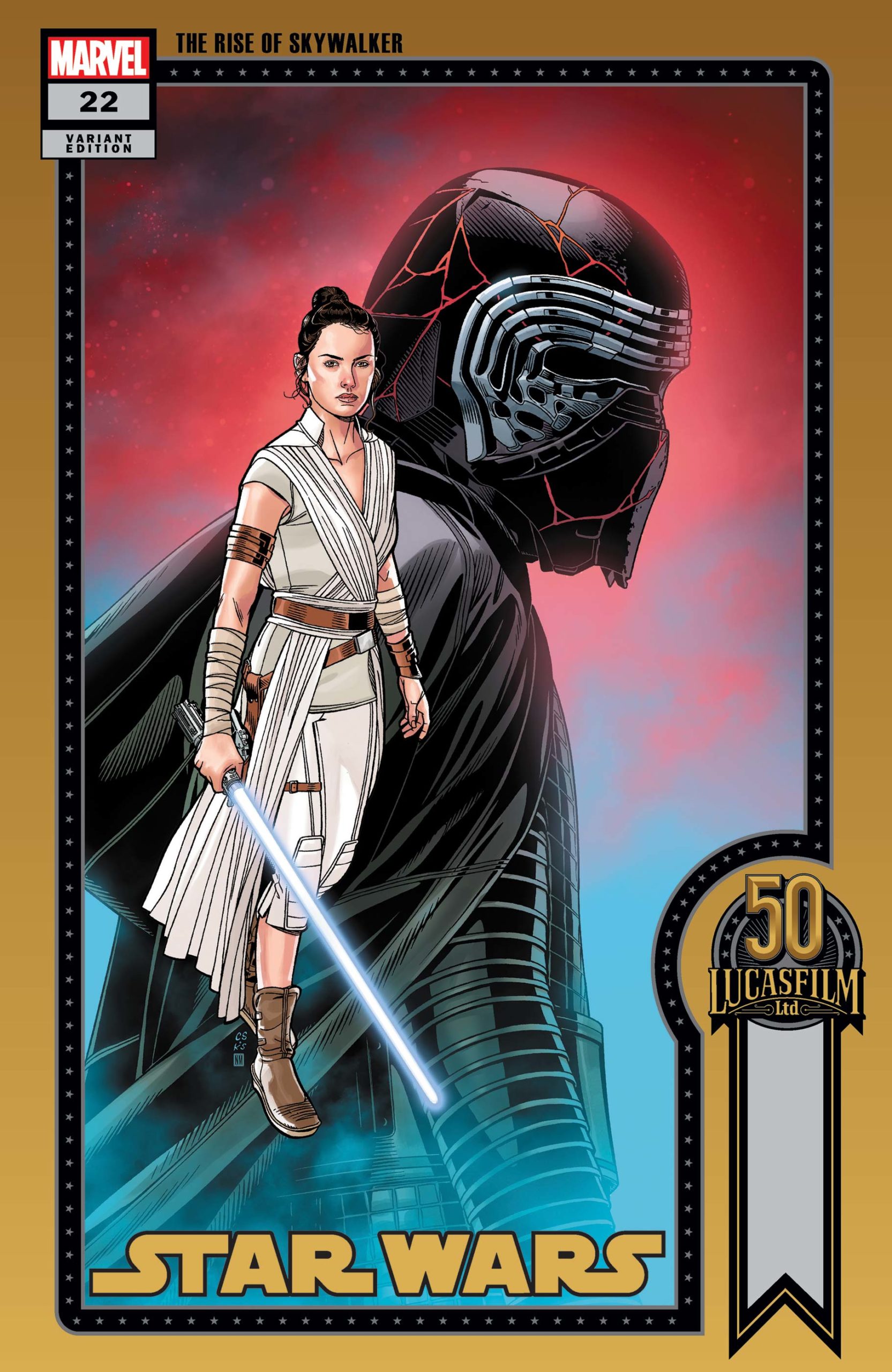 Star Wars #22 (Chris Sprouse Lucasfilm 50th Anniversary Variant Cover) (30.03.2022)